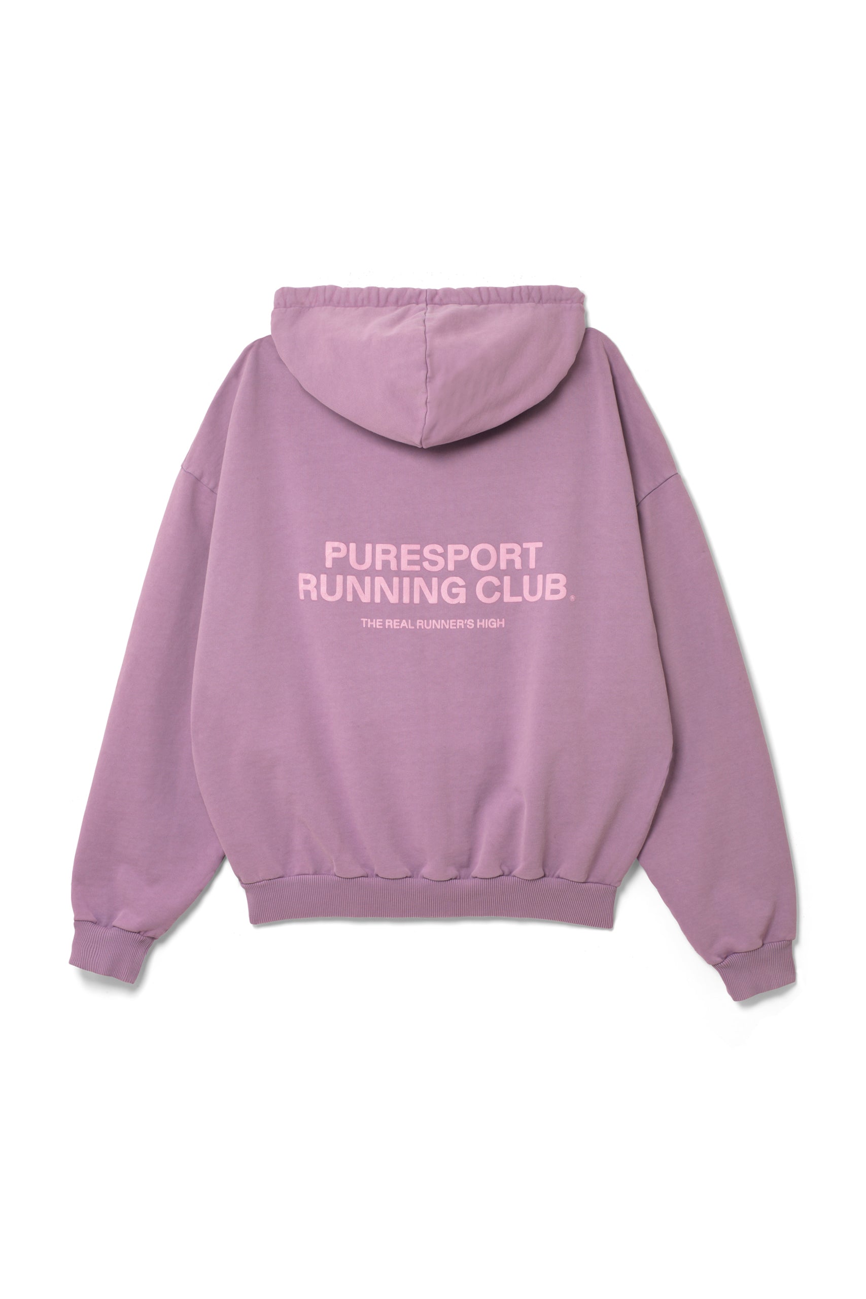 Overdyed Running Club Hoodie - Orchid