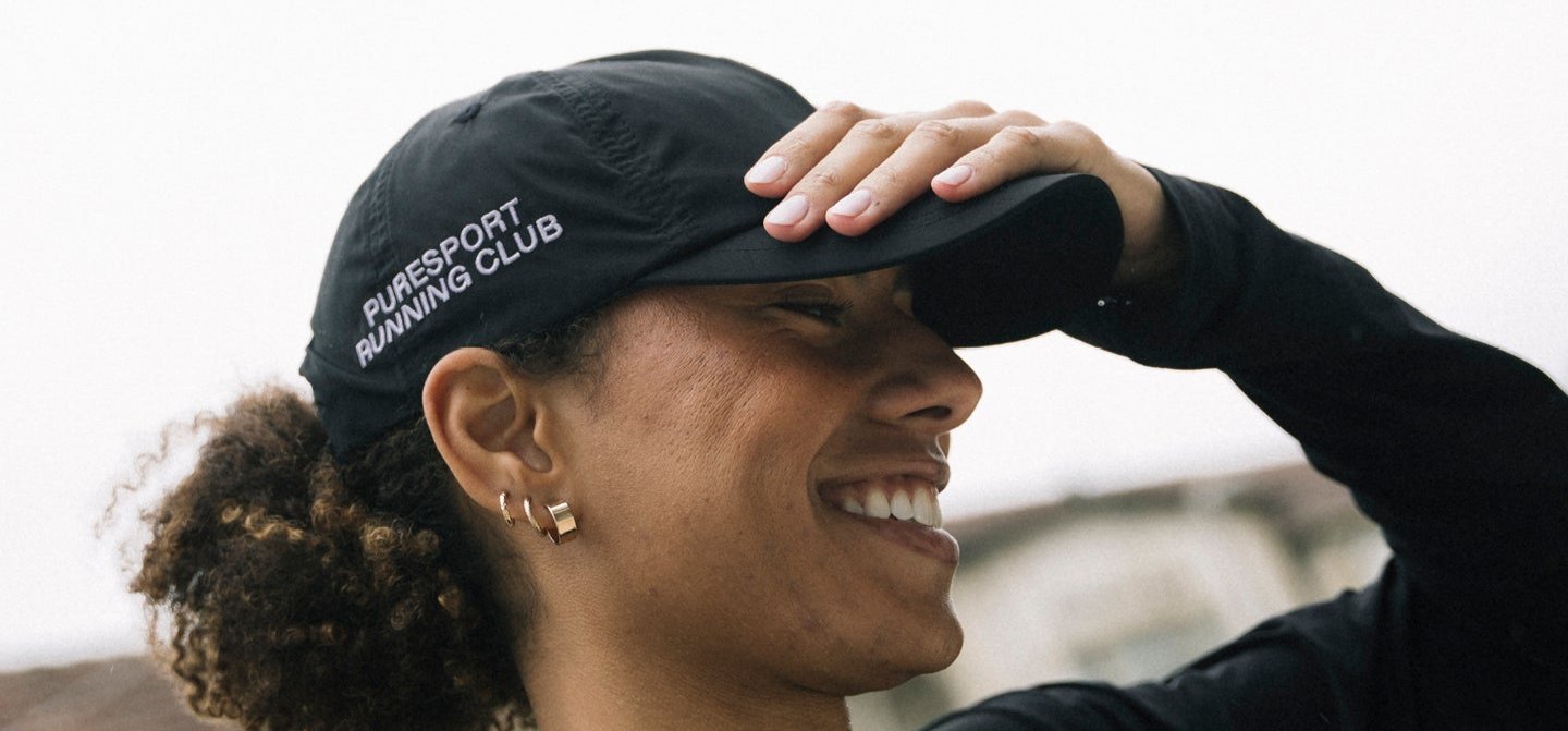 Running Club Cap - Black