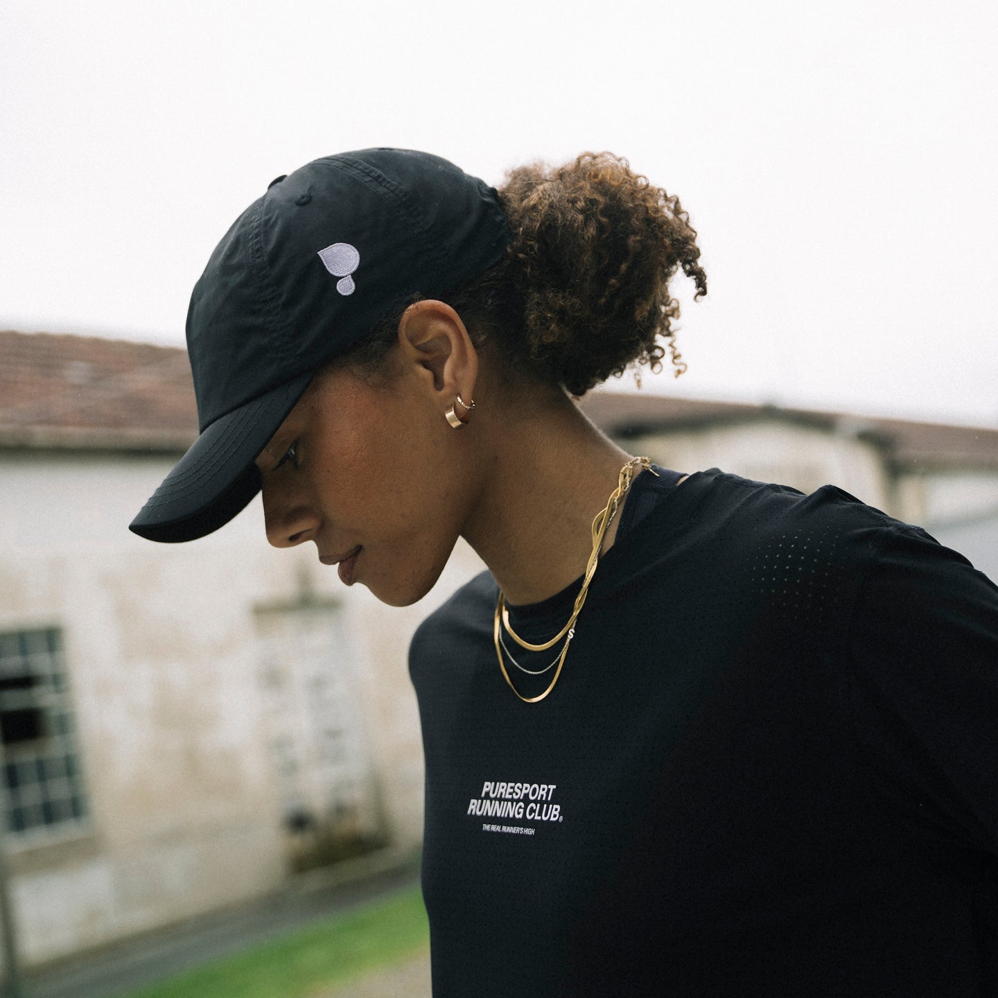 Running Club Cap - Black