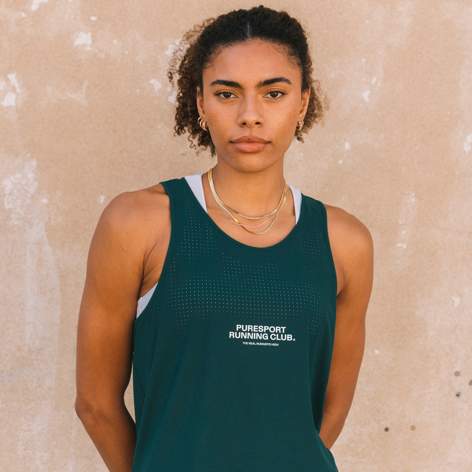 Performance Singlet - Green