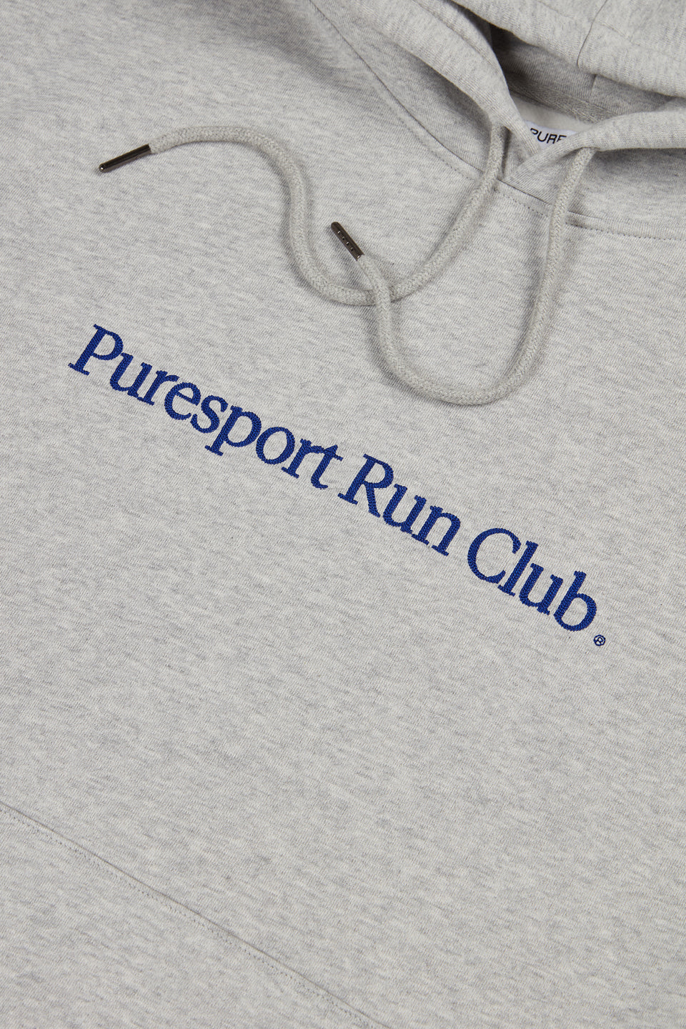 Run Club Hoodie - Grey Marl