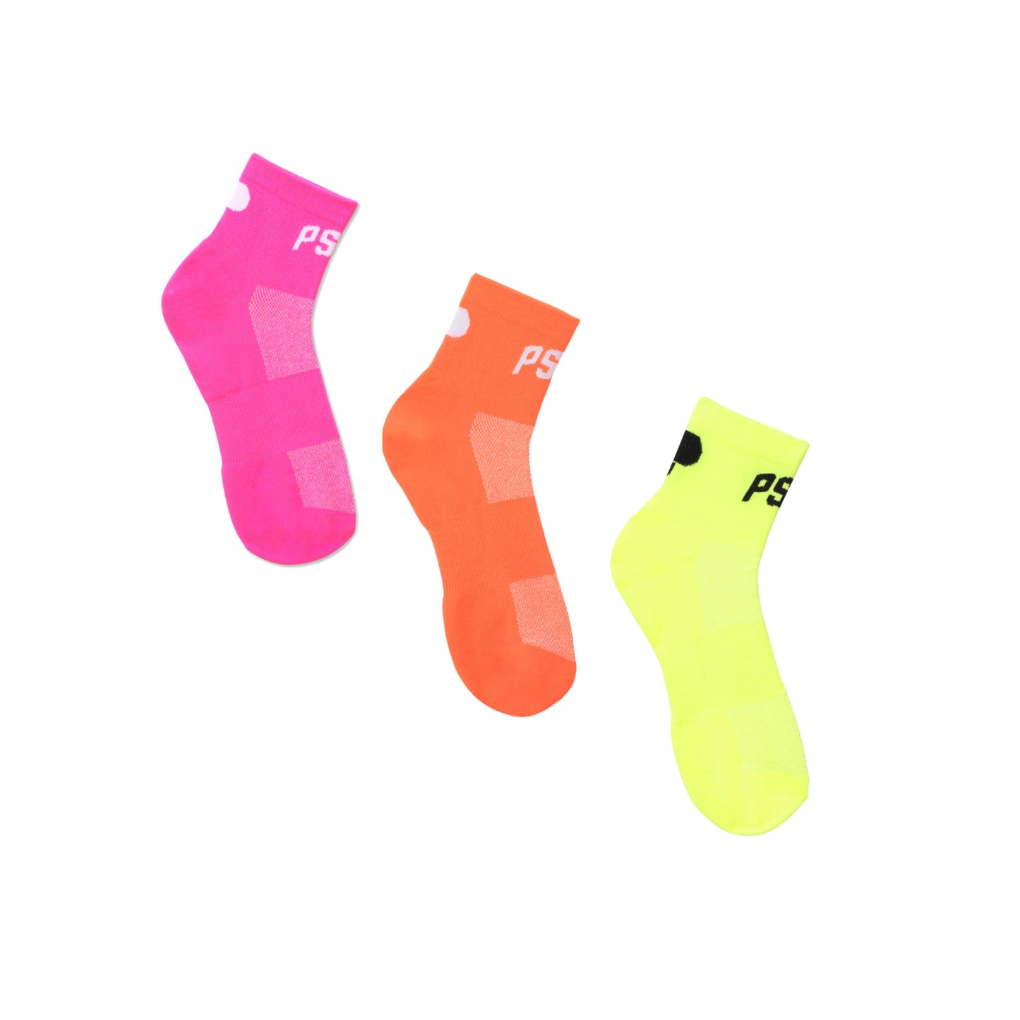 3 Pack - Performance Ankle Socks - Brights