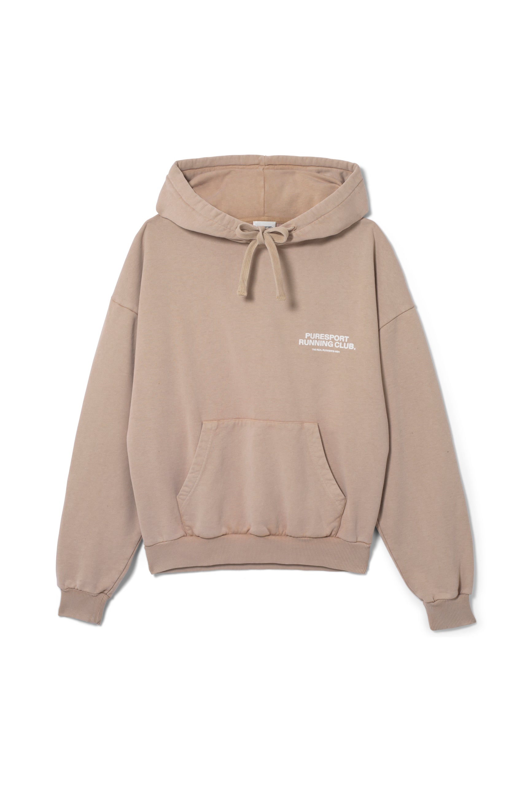 Running Club Hoodie -  Overdyed Sand