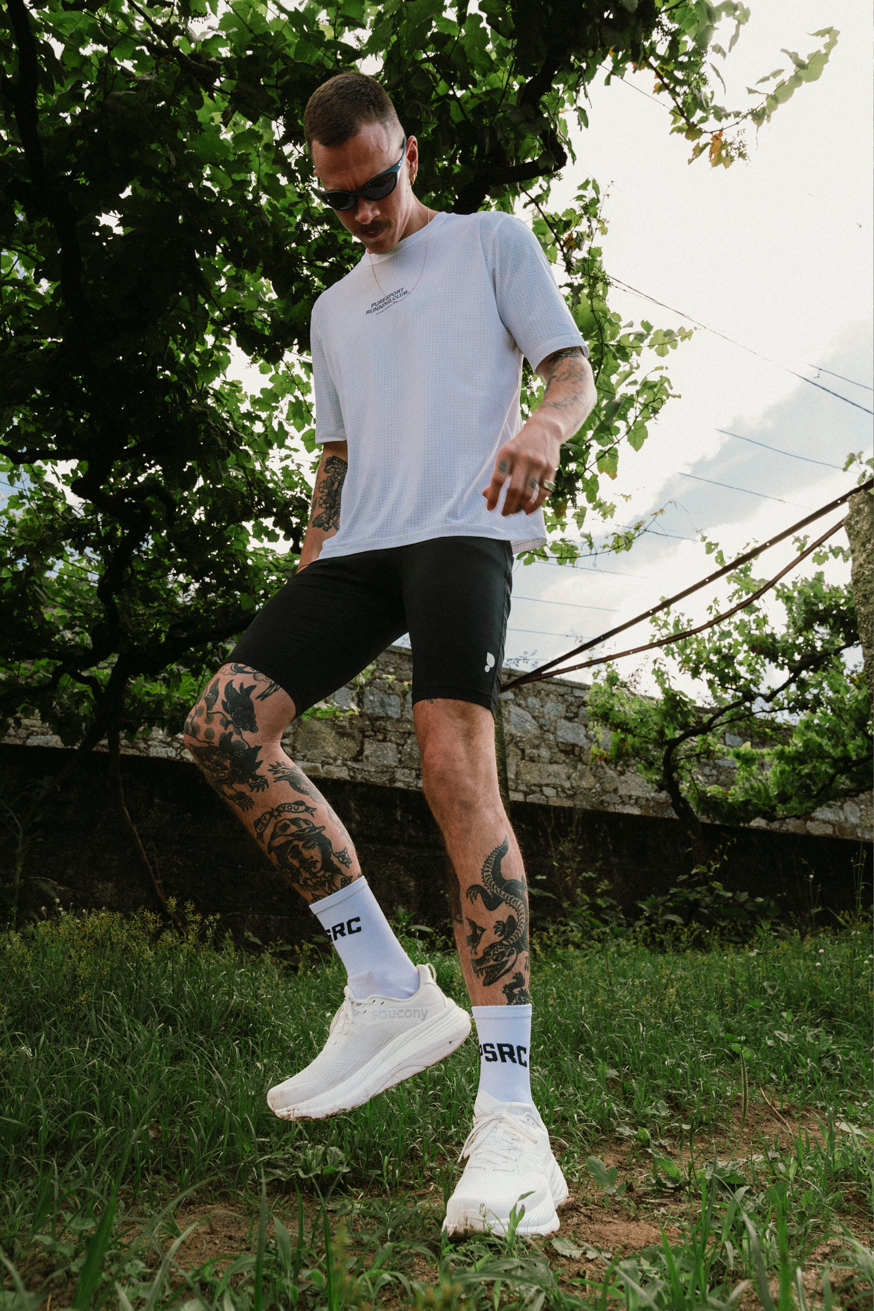 Performance Short Sleeve - White