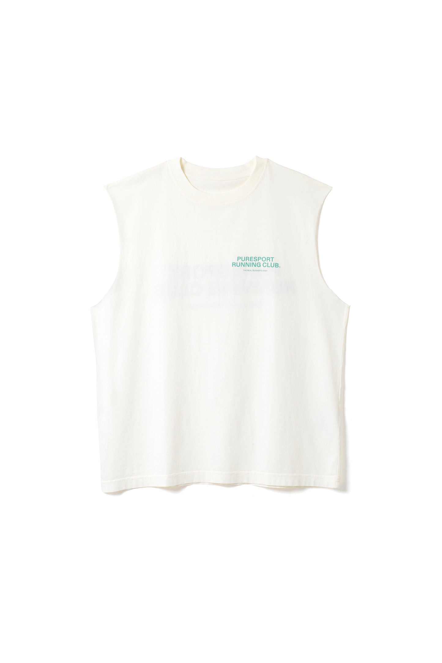 Running Club Cut Off - Off White/Sea Moss