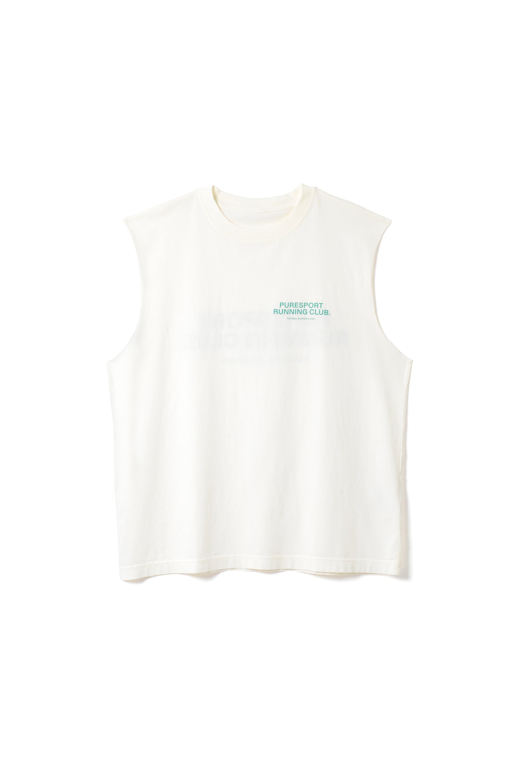 Running Club Cut Off - Off White/Sea Moss