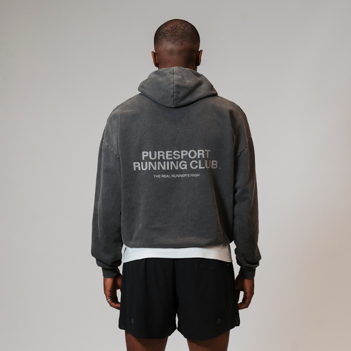 Running Club Hoodie - Charcoal